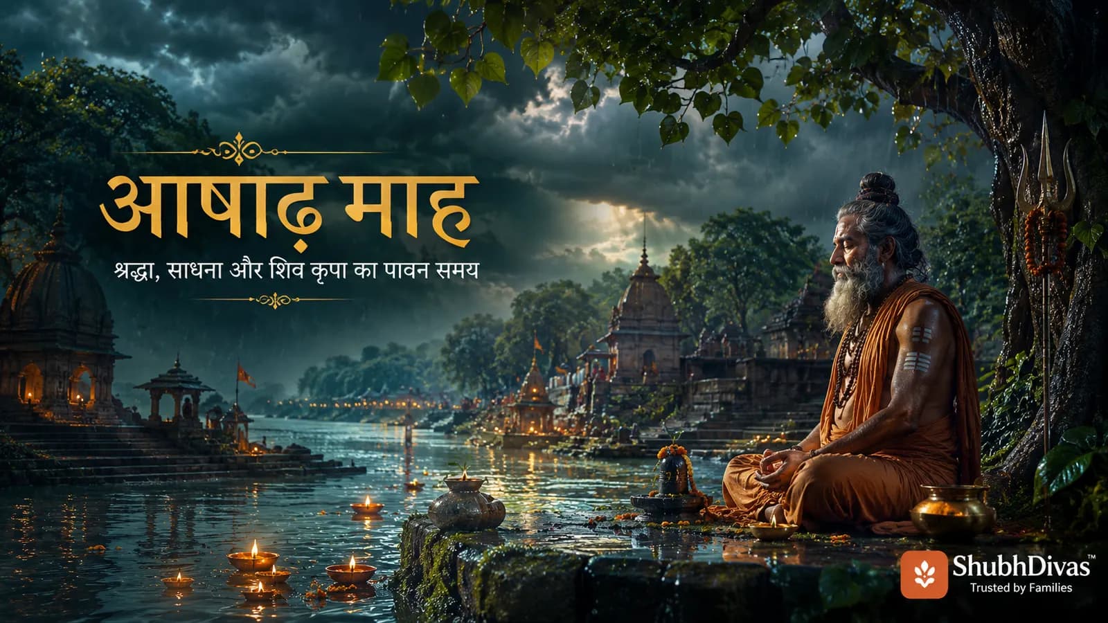 Ashadha Month 2026 — begins June 30, the lunar month of Rath Yatra, Guru Purnima, and Devshayani Ekadashi