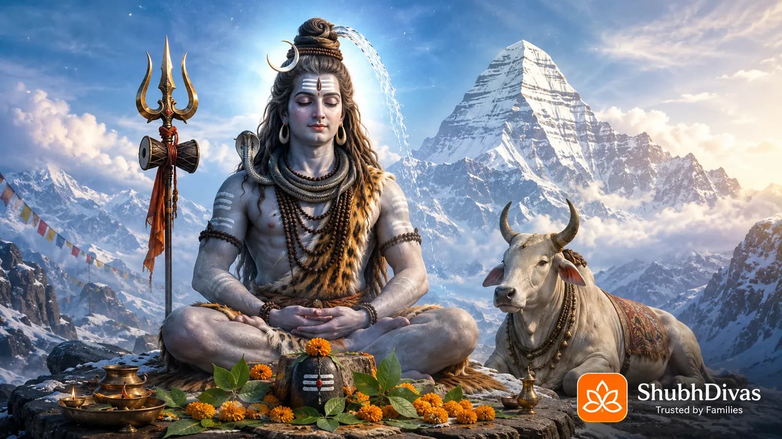 Mahesh Navami 2026 — Lord Shiva Rudraabhishekam on June 23, Jyeshtha Shukla Navami